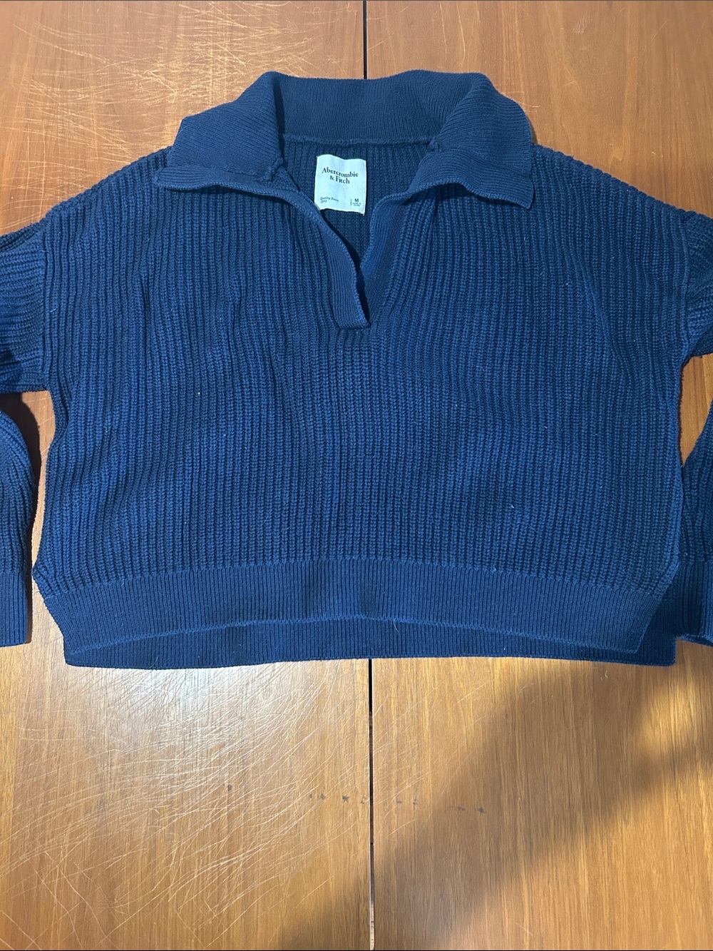 Abercrombie & Fitch Navy Sweater